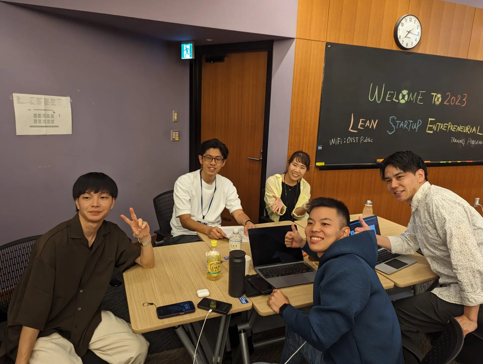 OIST LEAN STARTUP ENTREPRENEURIAL TRAINING PROGRAM に琉大チーム
