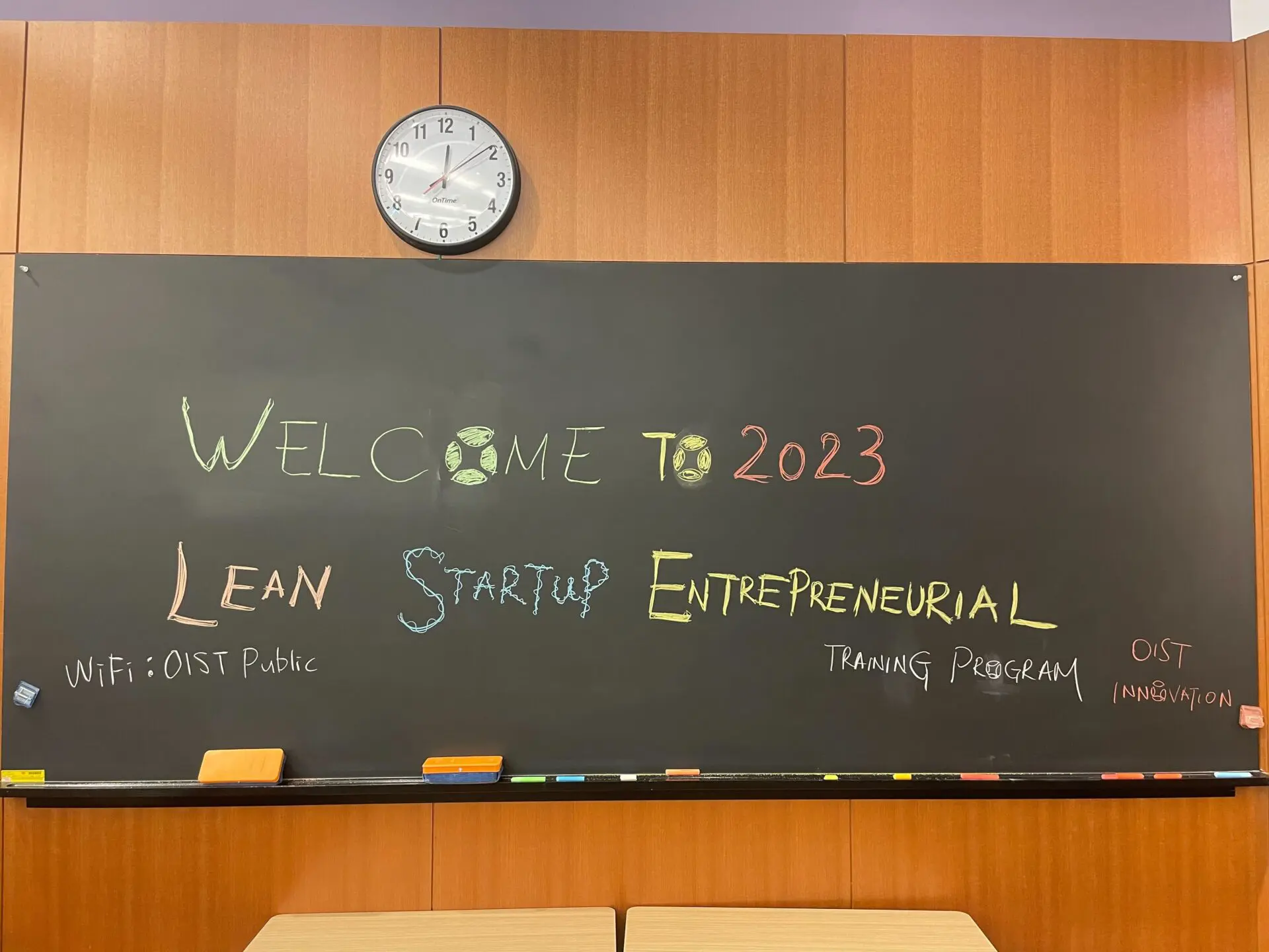 OIST LEAN STARTUP ENTREPRENEURIAL TRAINING PROGRAM に琉大チーム